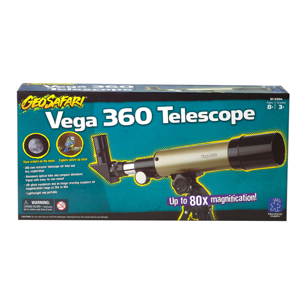 Educational Insights GeoSafari® Vega 360 Telescope 5304